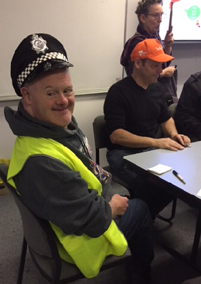 Self advocacy member Andrew